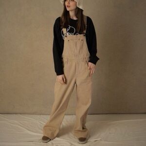RARE Levi's(R) RED Utility Overalls WANDERING TIME Womens Sz XS